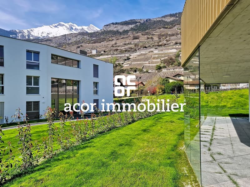 Magnificent 4.5 rooms new with terrace and garden in Vétroz! (5)