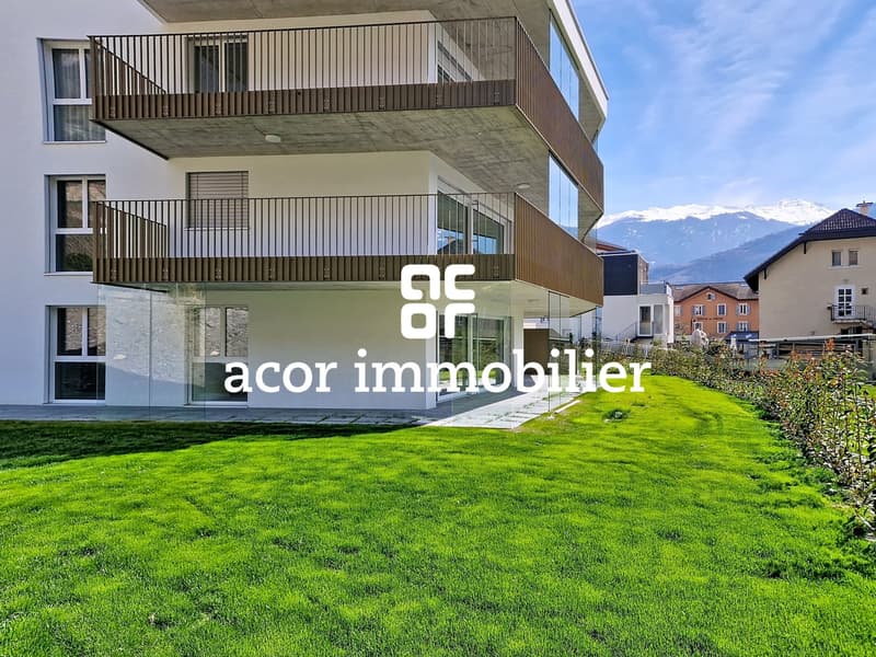 Magnificent 4.5 rooms new with terrace and garden in Vétroz! (6)