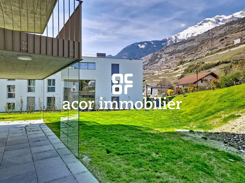 Magnificent 4.5 rooms new with terrace and garden in Vétroz! (8)