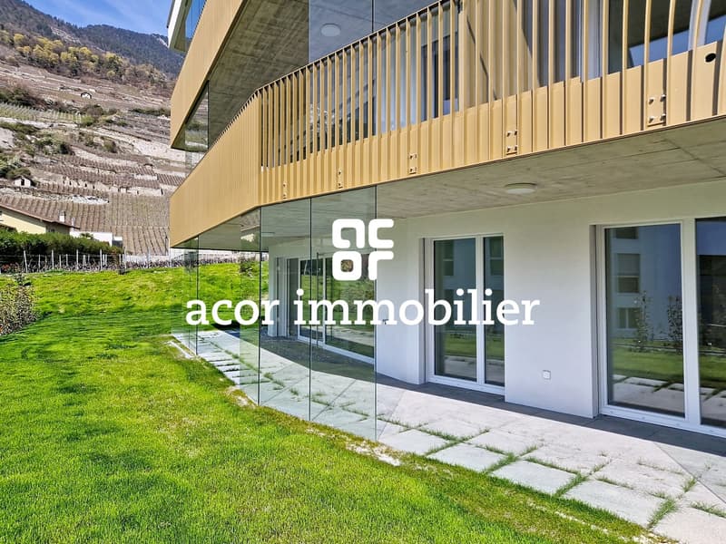 Magnificent 4.5 rooms new with terrace and garden in Vétroz! (7)