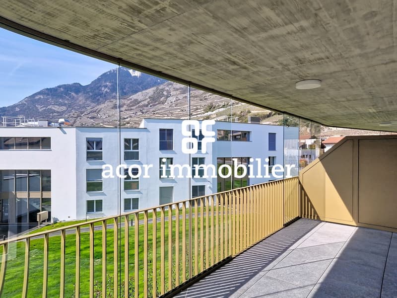 Magnificent 3.5 rooms new with balcony in Vétroz! (6)