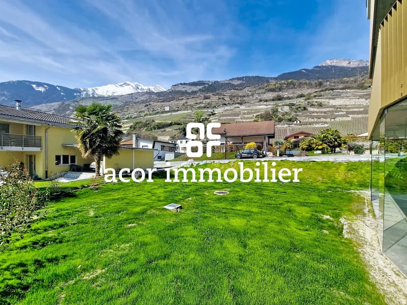 Magnificent 4.5-room new build with terrace and garden in Vétroz! (4)