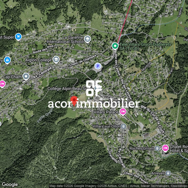 Chalet authentique et raffiné idéalement situé au centre de Villars (6)