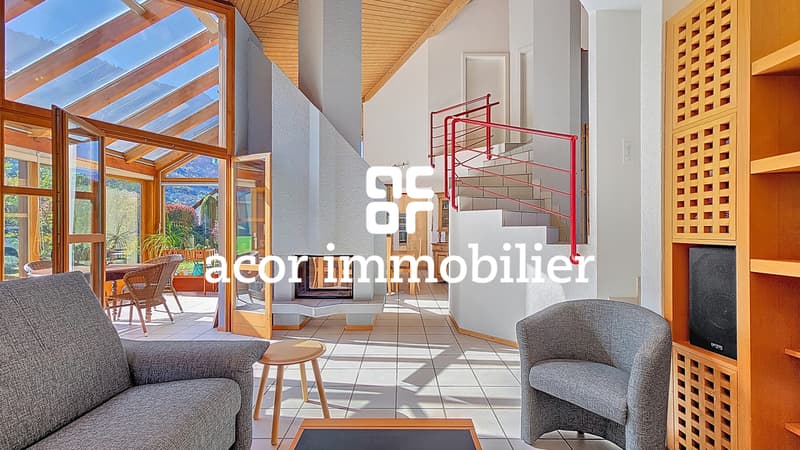 Architect's villa 6.5 rooms with spectacular volumes! (2)