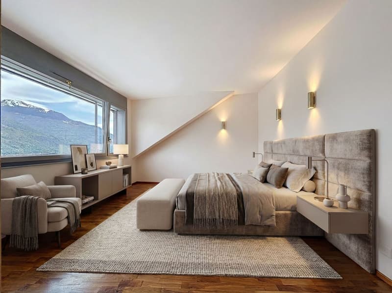 Exceptional attic duplex in the heart of Sion's city center (4)