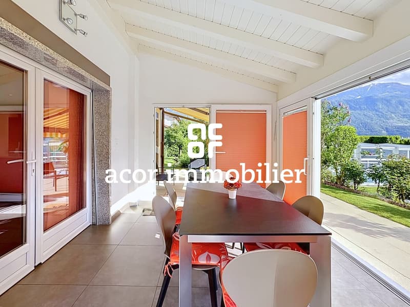 Plan-Conthey - Individual villa with 7½ rooms and swimming pool (6)