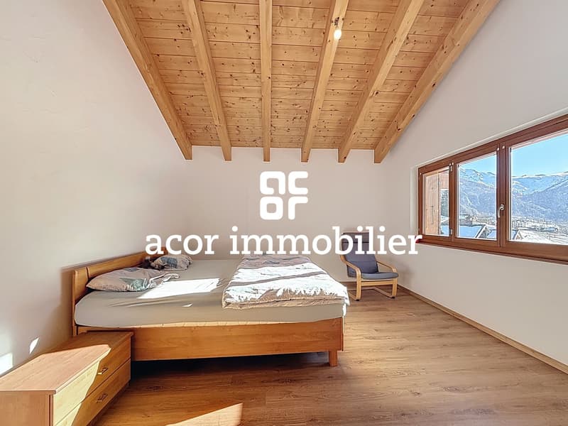 Chalet lumineux aux Haudères avec vue dégagée sur les montagnes (3)