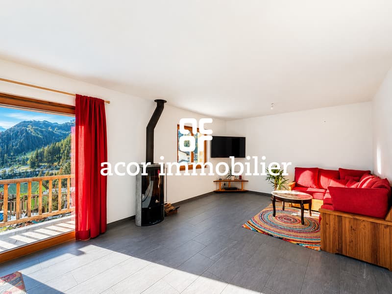 Chalet lumineux à Evolène avec vue dégagée sur les montagnes (3)
