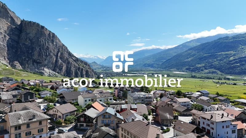 Village house with potential in the heart of Chamoson (6)