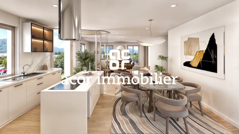 High-end studio on the 2nd floor south - Residence La Romande XXV (5)