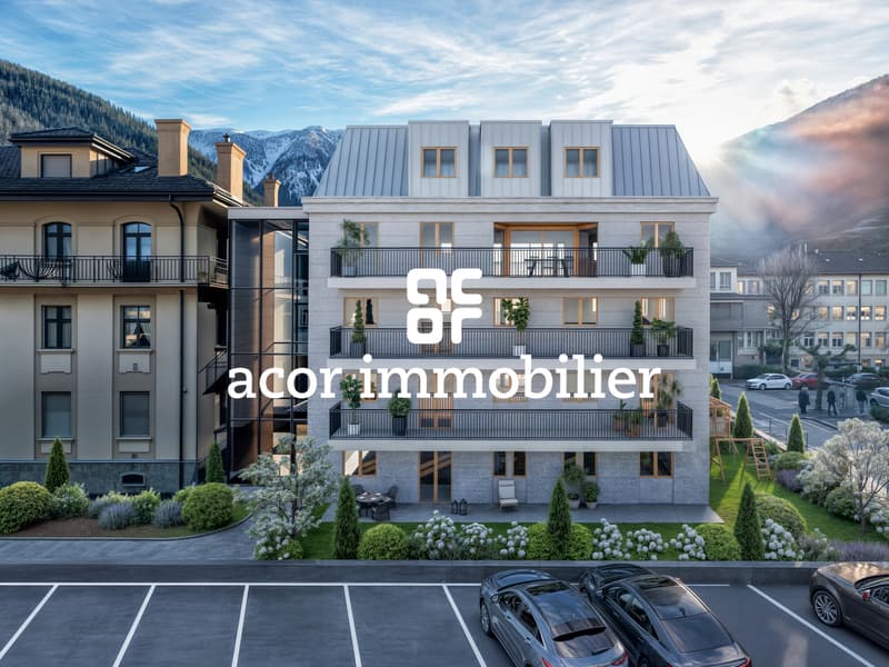 2.5 rooms of high standard with garden level - Residence La Romande XXV (3)