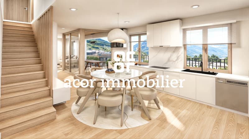 High-end studio on the 1st floor east - Residence La Romande XXV (7)