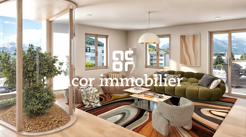Duplex 4.5 rooms of high standard - Residence La Romande XXV (6)