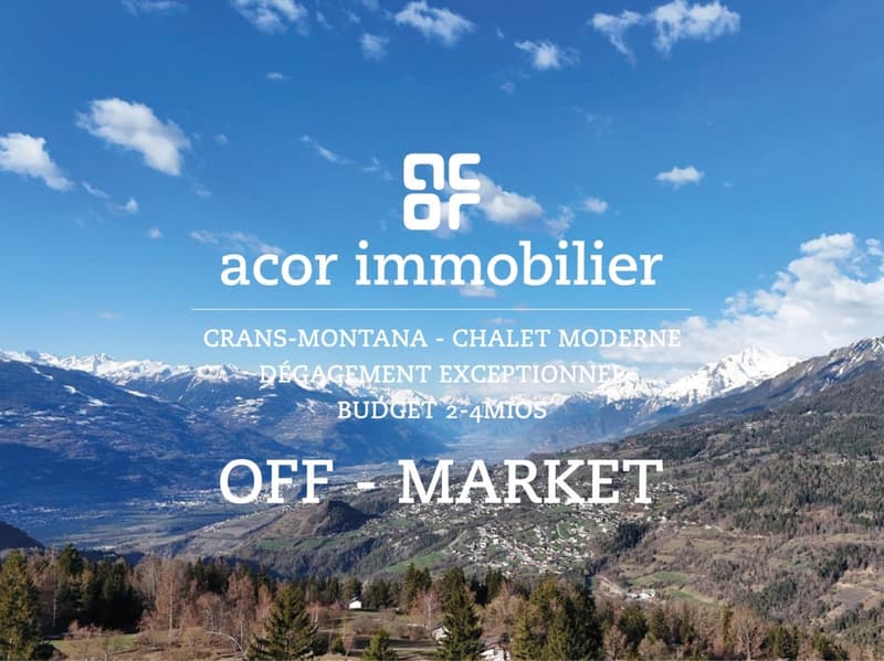 Modern Chalet - exceptional outlook - budget 2-4 million (1)