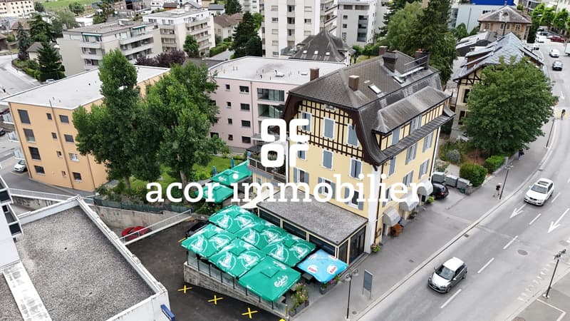 Iconic restaurant in Sierre: Walls, business assets and machines! (1)