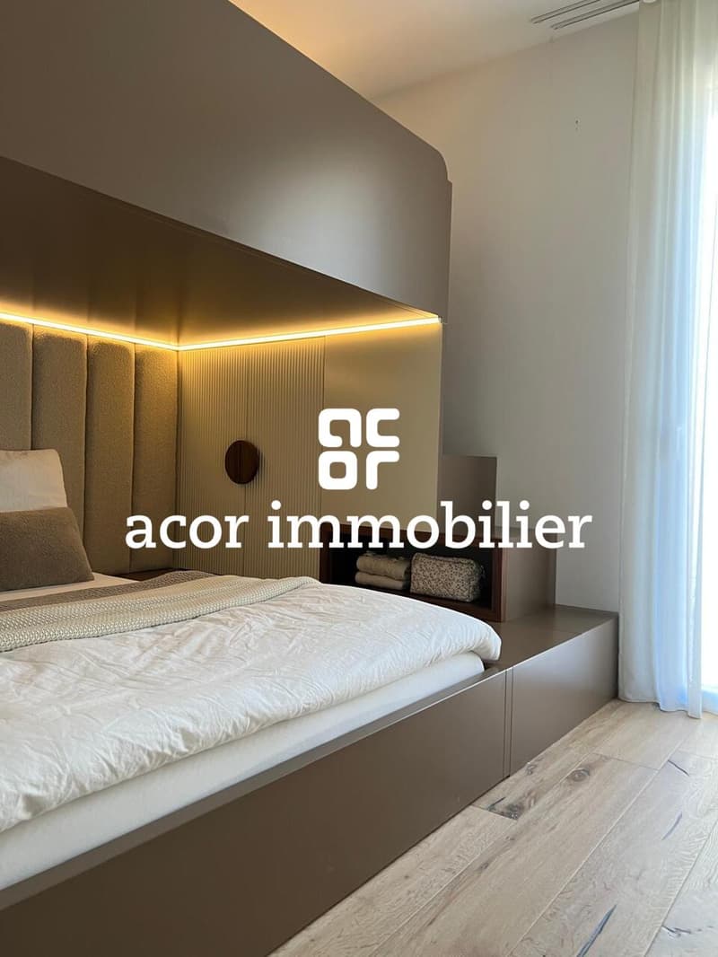 Zu vermieten - Superbe Apartment 3.5 Zimmer möbliert mit großer Terrasse (7)