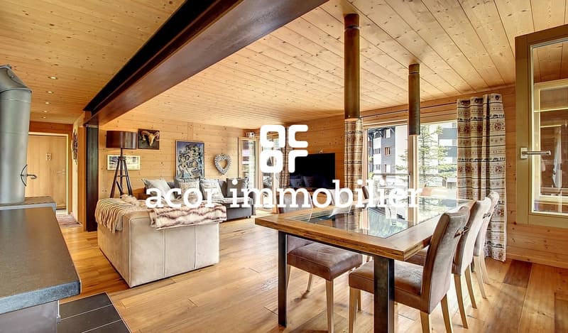 CHALET SKI-IN/SKI-OUT DE 3 APPARTEMENTS (7)
