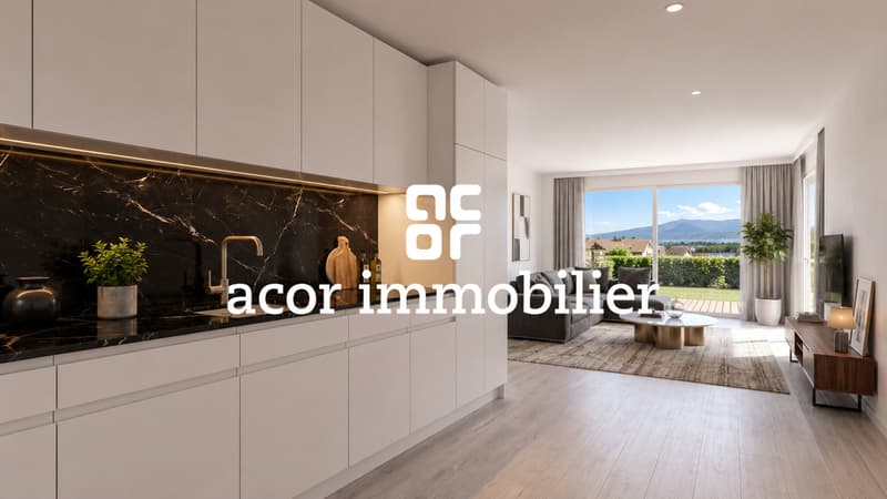 Nouvelle Promotion - 4,5 pièces - rez-jardin vue dégagée lac (2)