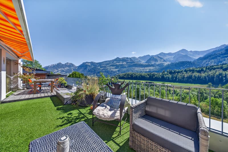 Charmant appartement 4 pièces avec Vue Panoramique sur les Vanils (9)