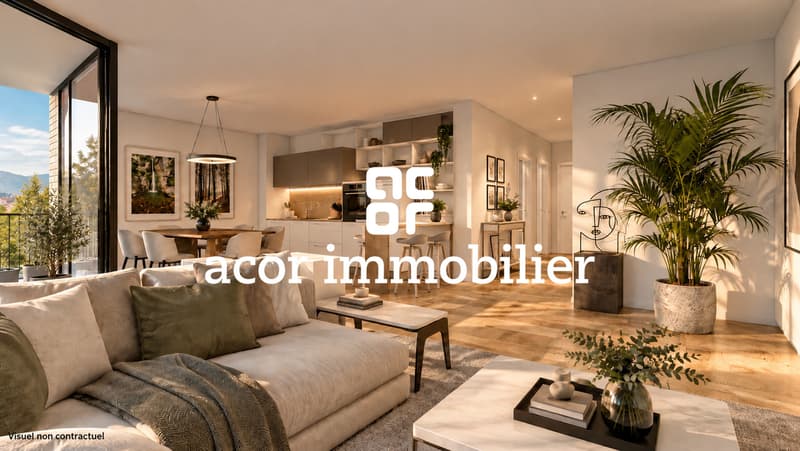 SION CENTRE - NEUF - 3,5 PIÈCES - 93,45 M² - 3E ÉTAGE (1)