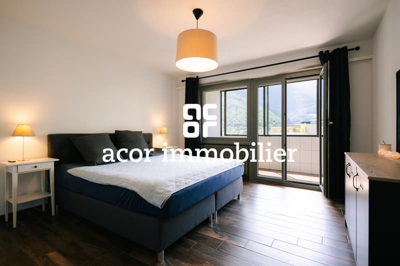 Magnifique appartement 4.5 pièces rénové avec vue dégagée à Martigny (3)