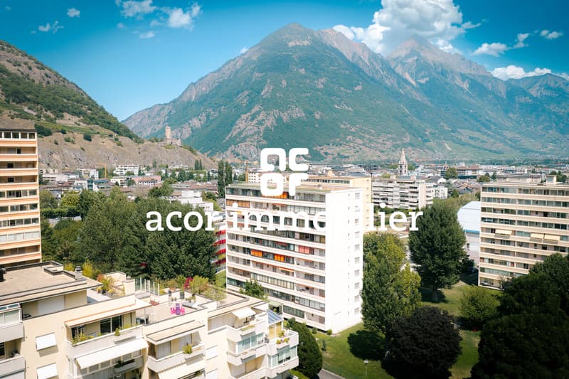 Magnifique appartement 4.5 pièces rénové avec vue dégagée à Martigny (5)