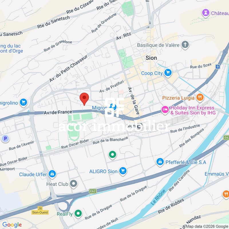 SION CENTRE - NEUF - 3,5 PIÈCES - 109 M² - TRES GRANDE TERRASSE (5)
