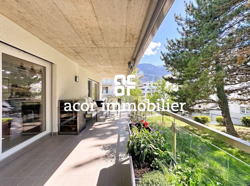 Sierre - Spacieux 3½ avec grande terrasse ! (2)
