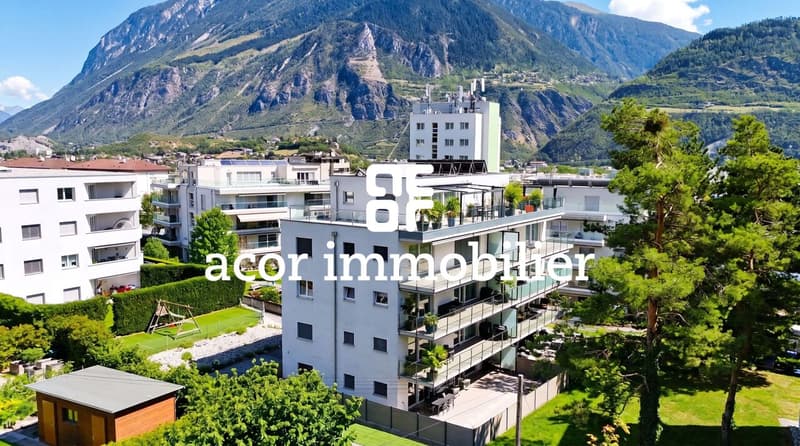 Sierre - Spacieux 3½ avec grande terrasse ! (1)
