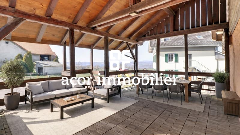 Appartement en triplex de 6.5 pièces - Terrasse