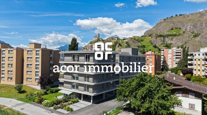 Sion - Appartement contemporain de 4½ pièces (12)