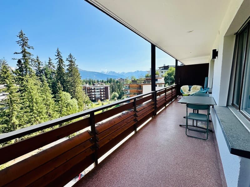 Charmanter 2,5-Zimmer-Wohnung im Zentrum von Crans (4)