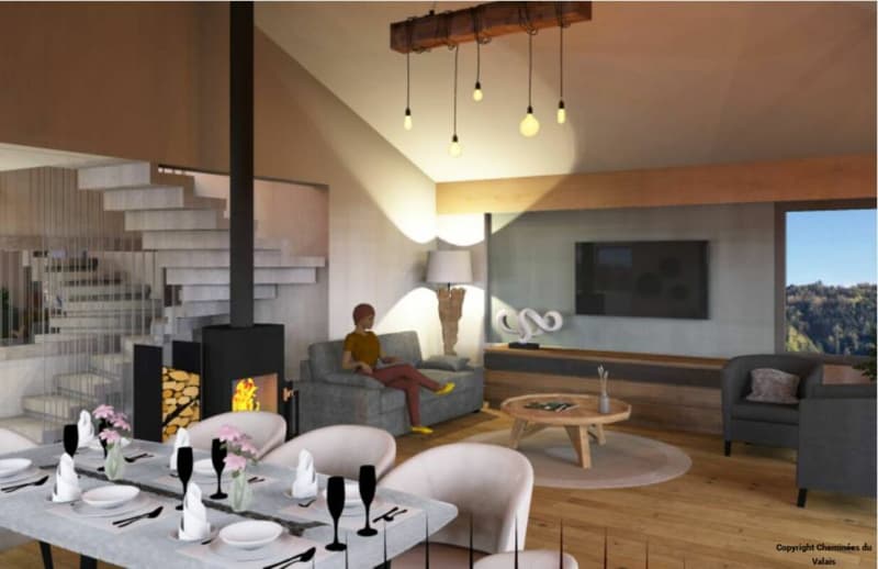 Individual villa with 8 rooms in Ayent (8)