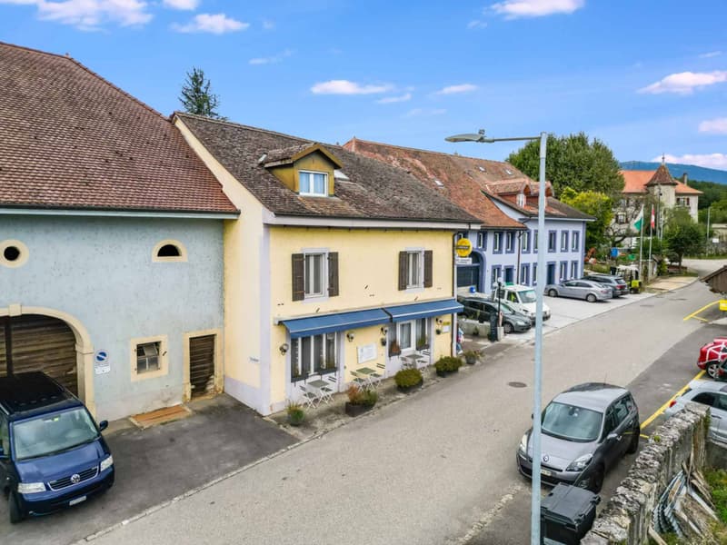 Façade avant immeuble