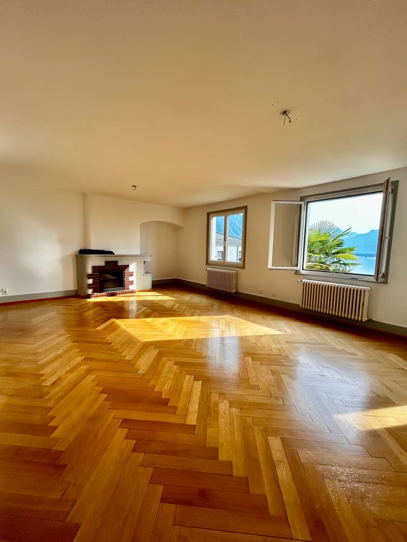 Appartement de charme avec vue panoramique sur le lac à Montreux (5)