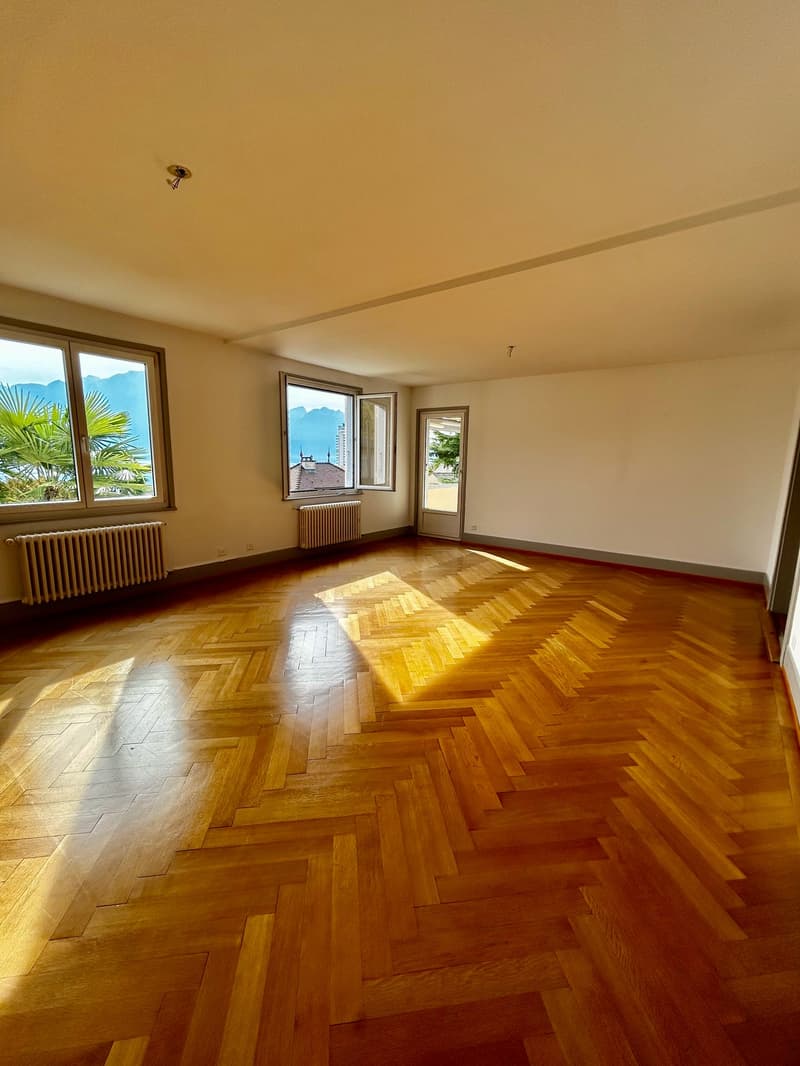 Appartement de charme avec vue panoramique sur le lac à Montreux (4)