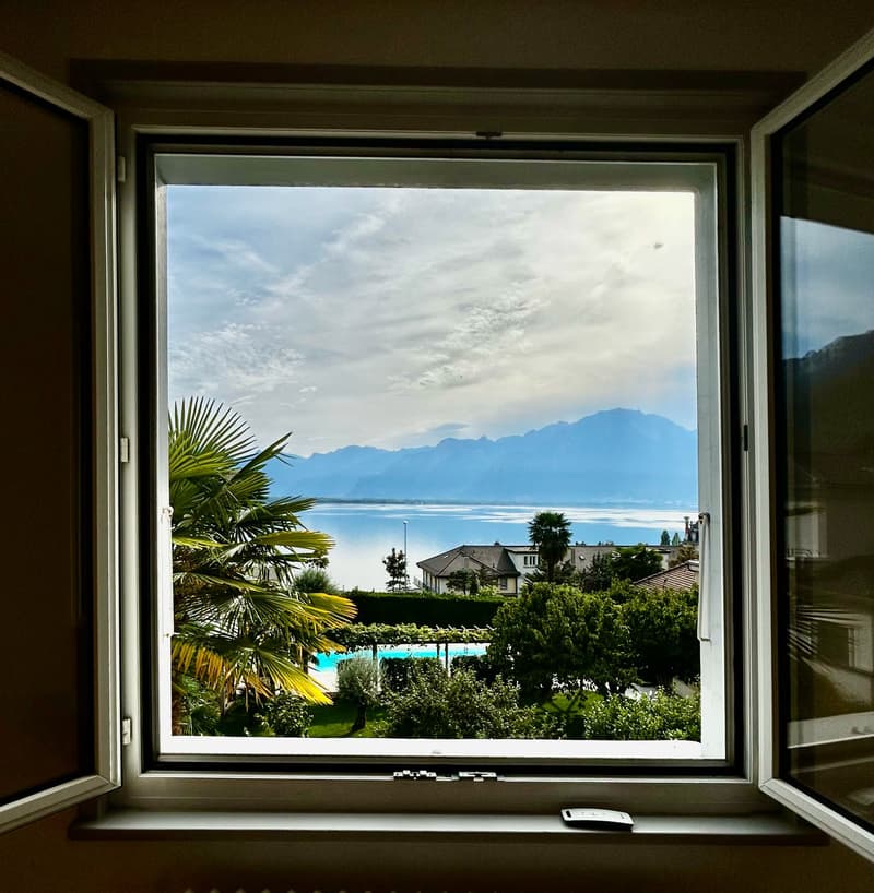 Appartement de charme avec vue panoramique sur le lac à Montreux (1)