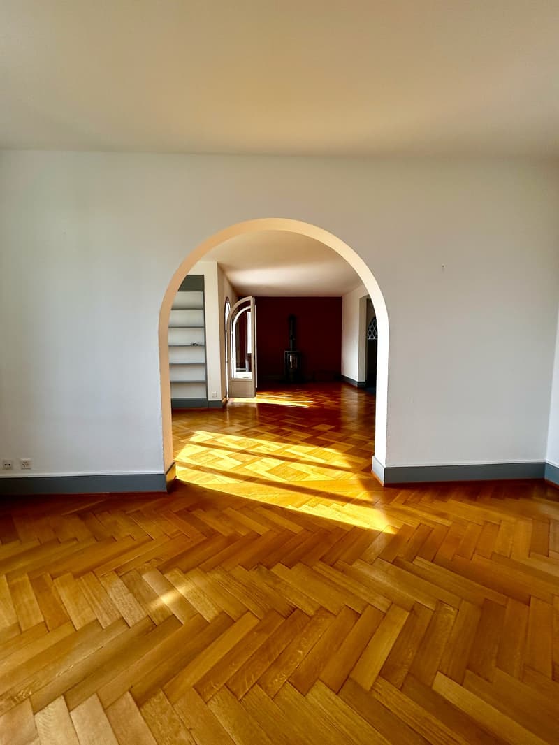 Spacieux appartement avec terrasse, jardin et vue panoramique sur le lac à Montreux (11)