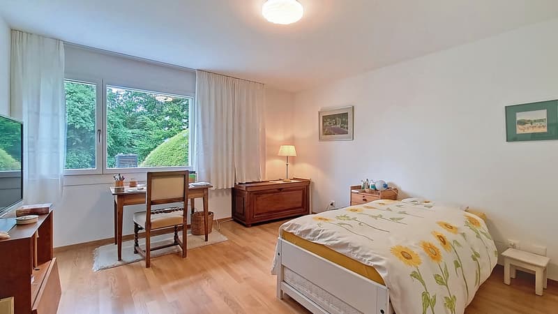 Très bel appartement 3.5 p. 109 m2, au calme, terrasse et extérieurs ! (7)