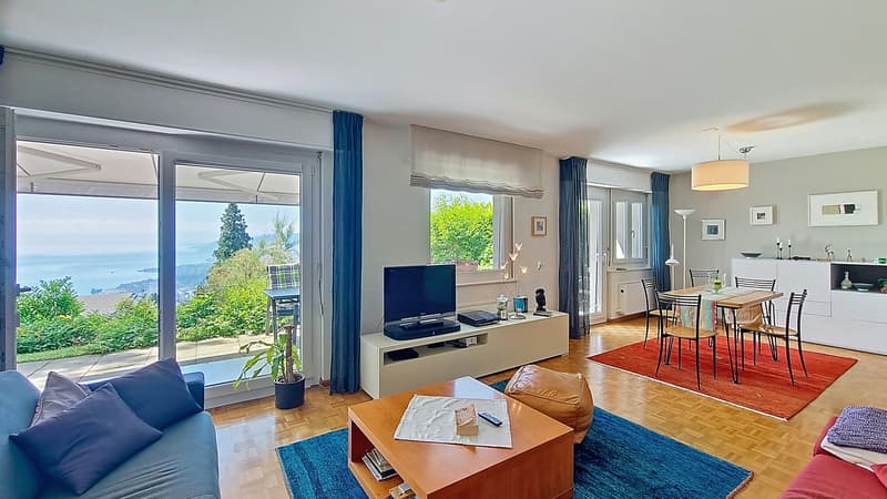 Villa mitoyenne 145 m2, belles terrasses, vue magnifique  ! (4)