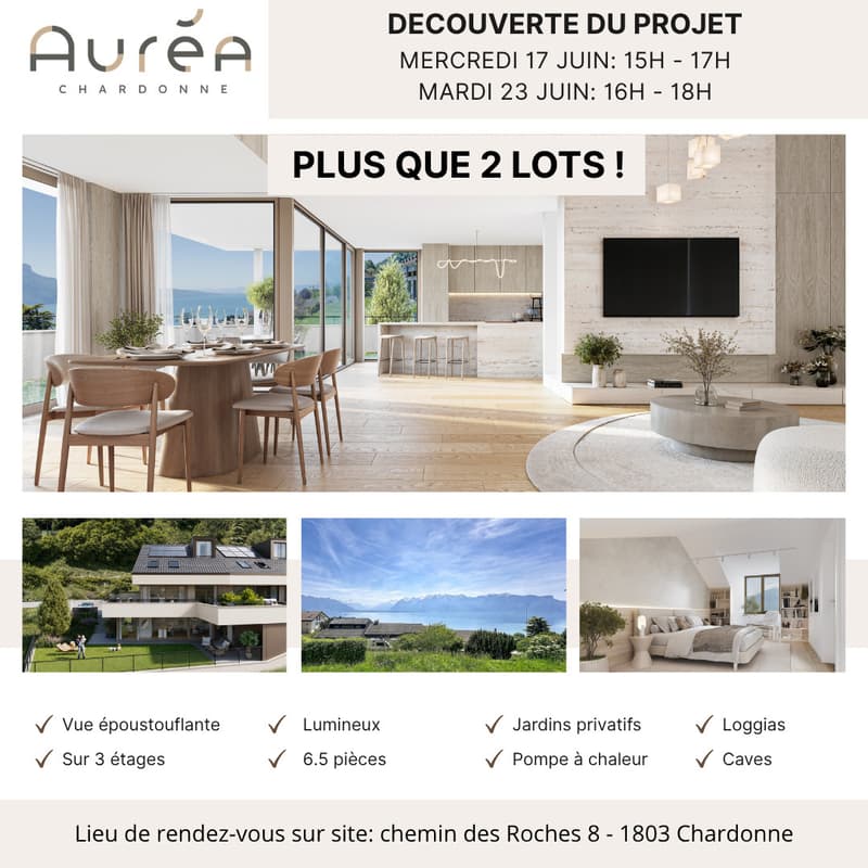 Magnificent semi-detached villa with breathtaking views of Lake Geneva (2)