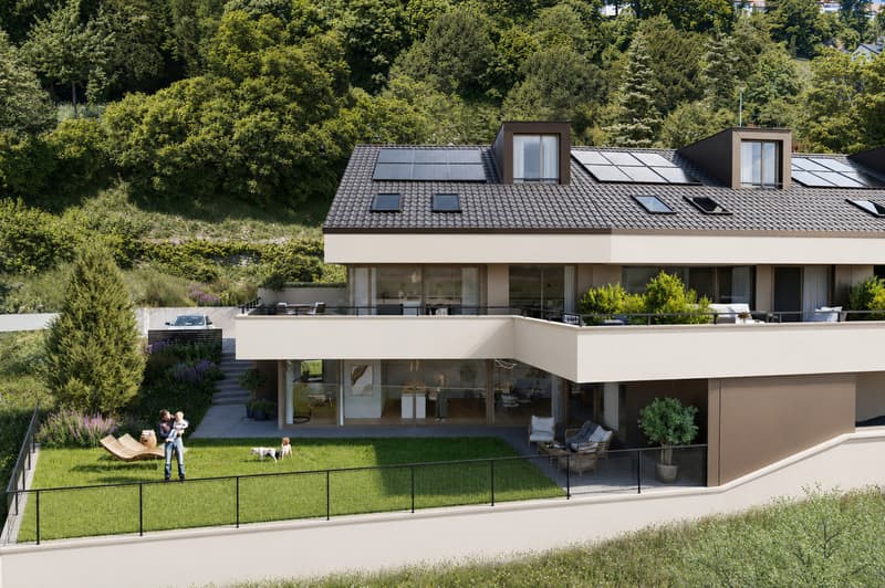 Magnificent semi-detached villa with breathtaking views of Lake Geneva (3)