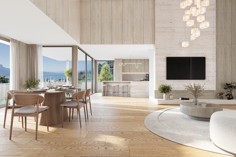 Magnificent semi-detached villa with breathtaking views of Lake Geneva (4)