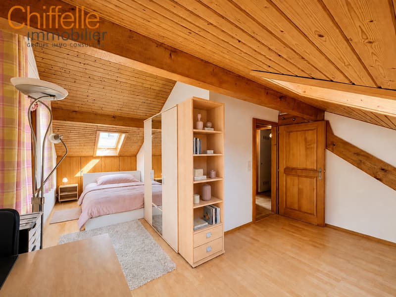 Belle villa familiale avec panorama sur le Léman et les Alpes (8)