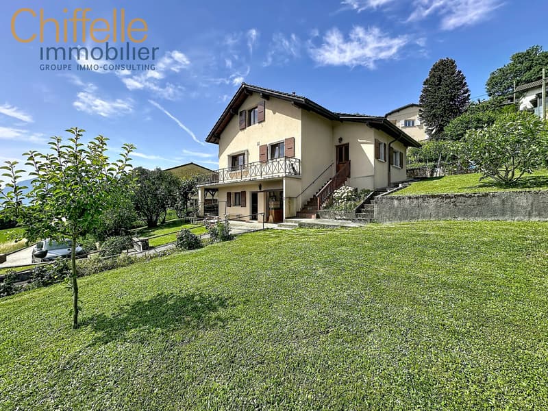 Belle villa familiale avec panorama sur le Léman et les Alpes (10)
