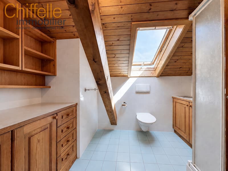 Belle villa familiale avec panorama sur le Léman et les Alpes (9)