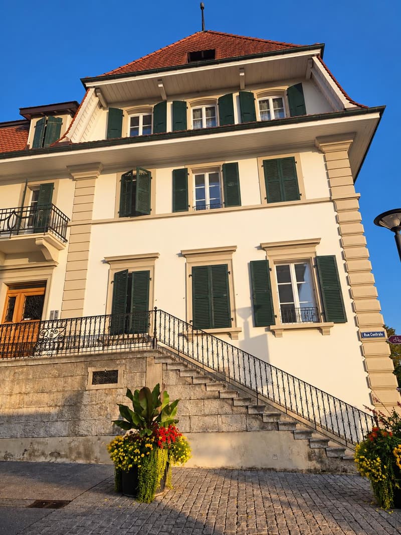 Magnifique duplex de 3 pièces au 2ème étage - Centre d'Avenches avec vue sur les arènes (1)