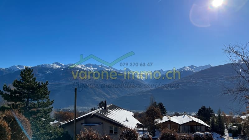 Panorama sur le Val d'Hérens