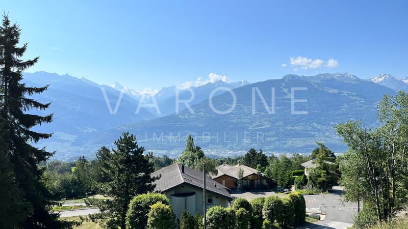 Panorama sur le Val d'Hérens