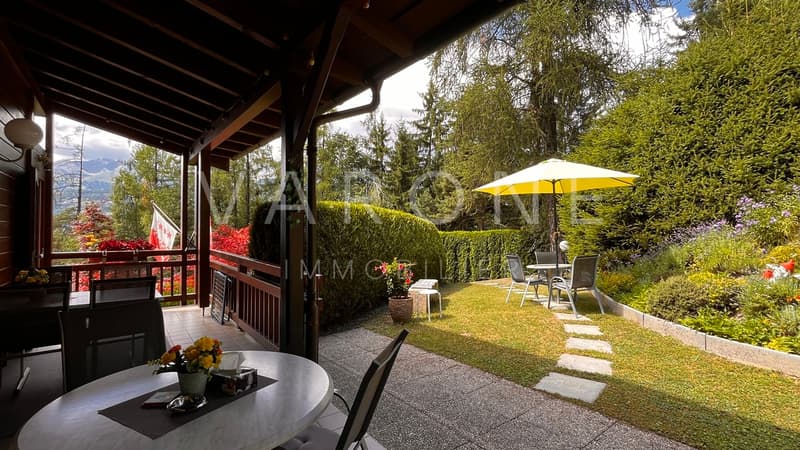 Terrasse à l'est